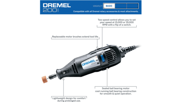 DREMEL 200 + ACCESSORIES - Image 3